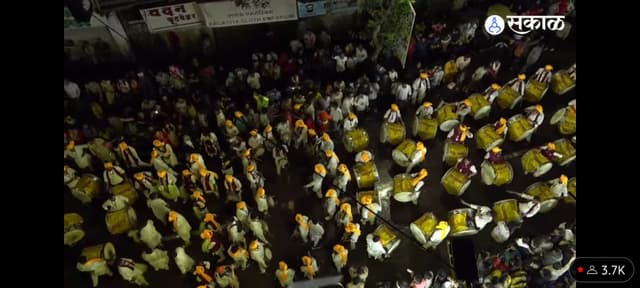 श्री परशुराम ढोल ताशा पथक ट्रस्ट पुणे यांना लक्ष्मी रोडचा राजा - गणपती चौक मित्र मंडळ यांच्या मिरवणुकीत भाग घेण्याचा मान (२०२३)