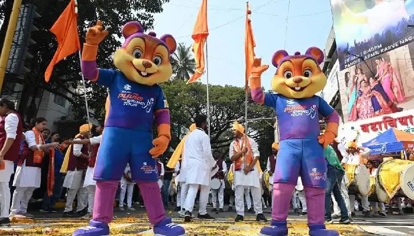 परंपरा आणि क्रीडा यांचा संगम : बजाज पुणे ग्रँड टूर २०२६ मध्ये श्री परशुराम ढोल ताशा पथक